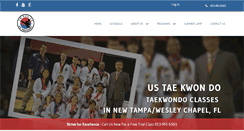 Desktop Screenshot of newtampataekwondo.com